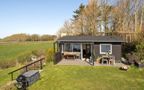 Nielsen - 30M to the Fjord: Cottage, Door, Garden Buildings, Porch, Yard, Shed, Garden, Lawn, Backyard