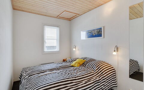 Siunde - 100M to the Fjord: Wall, Wood, Ceiling, Interior Design, Bedroom, Floor, Flooring, Bed, Home, Room
