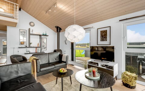 Samuil - 300M to the Fjord: Interior Design, Ceiling, Wood, Furniture, Light Fixture, Flooring, Living Room, Lighting, Couch, Room
