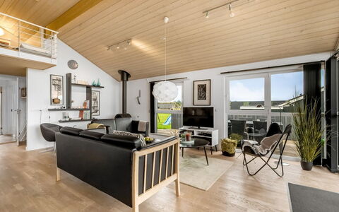 Samuil - 300M to the Fjord: Interior Design, Wood, Ceiling, Flooring, Furniture, Couch, Living Room, Floor, Lighting, Wood Flooring