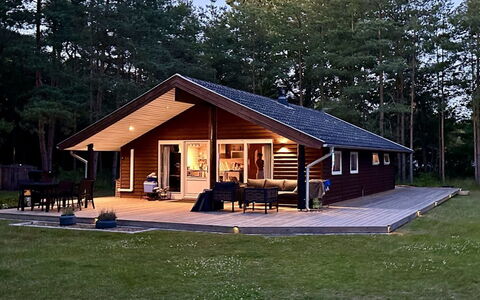 Aman - 700M to the Fjord: Wood, Garden, Backyard, Land Lot, Home, Roof, Shade, Deck, Hardwood, Yard