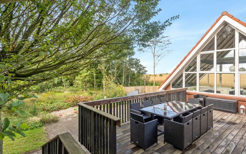 Auguste - 1.5Km to the Fjord: Roof, House, Land Lot, Home, Cottage, Estate, Garden Buildings, Shade, Log Cabin, Landscaping