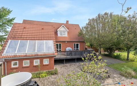 Auguste - 1.5Km to the Fjord: Roof, House, Land Lot, Home, Cottage, Estate, Garden Buildings, Shade, Log Cabin, Landscaping