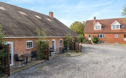 Auguste - 1.5Km to the Fjord: Roof, House, Land Lot, Home, Cottage, Estate, Garden Buildings, Shade, Log Cabin, Landscaping