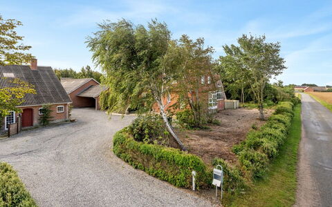 Auguste - 1.5Km to the Fjord: Roof, House, Land Lot, Home, Cottage, Estate, Garden Buildings, Shade, Log Cabin, Landscaping