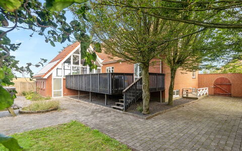 Auguste - 1.5Km to the Fjord: Roof, House, Land Lot, Home, Cottage, Estate, Garden Buildings, Shade, Log Cabin, Landscaping