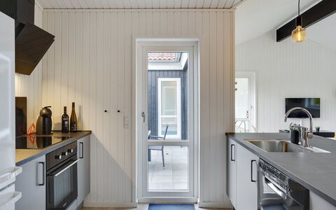 Bjarki - 800M from the Sea: Roof, House, Home, Cottage, Door, Siding, Deck, Porch, Plank, Hardwood