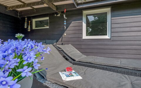 Sunja - 450M from the Sea: Blue, Shrub, Cottage, Groundcover, Garden, Estate, Shade, Landscaping, Farmhouse, Eco Hotel
