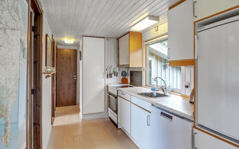 Ludewiga - 350M from the Sea: Wood, Flooring, Interior Design, Ceiling, Countertop, Kitchen, Floor, Major Appliance, Kitchen Appliance, Cabinetry