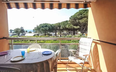 Bormes-Les-Mimosas 100: Furniture, Chair, Outdoor Furniture, Shade, Balcony, Wood Stain, Outdoor Table, Eco Hotel, Kitchen & Dining Room Table, Coffee Table