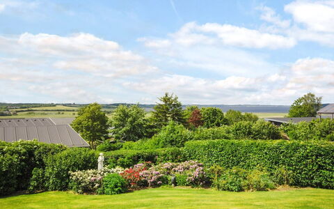 Annabeth - 300M to the Fjord: Sky, Green, Vegetation, Natural Landscape, Shrub, Garden, Cloud, Landscape, Plant Community