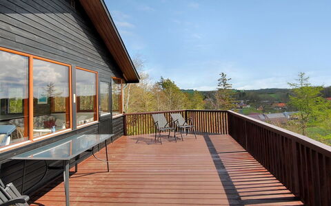 Imgert - 300M to the Fjord: Wood, Wood Flooring, Hardwood, Porch, Deck, Wood Stain, Plank, Handrail, Balcony, Lumber