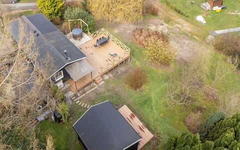 Self - 400M to the Fjord: Roof, Residential Area, House, Landscape, Home, Rural Area, Land Lot, Cottage, Estate, Garden