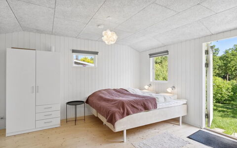 Self - 400M to the Fjord: Ceiling, Floor, Bedroom, Room, Wood Flooring, Bedding, Light Fixture, Hardwood, Bed Sheet, Bed Frame