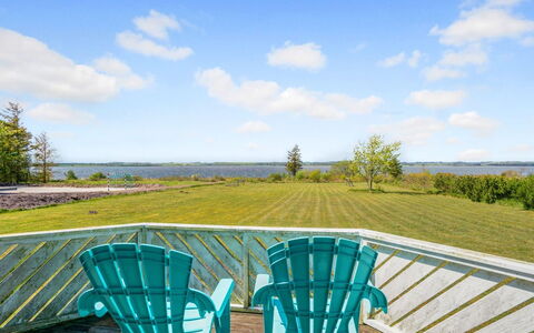 Arleta - 250M to the Fjord: Blue, Shrub, Cottage, Groundcover, Garden, Estate, Shade, Landscaping, Farmhouse, Eco Hotel