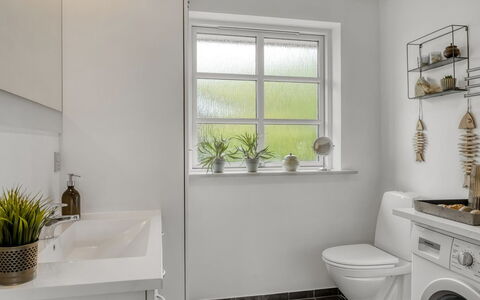 Christina - 300M to the Fjord: Flooring, Interior Design, Plumbing Fixture, Floor, Ceiling, Plumbing, Room, Bathroom, Tap, Sink