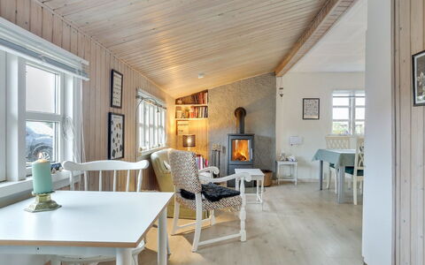 Skaghe - 200M from the Sea: Wood, Ceiling, Flooring, Interior Design, Furniture, Floor, Home, Room, Living Room, Wood Flooring