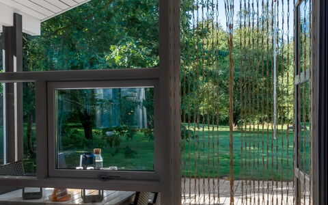 Barne - 4Km from the Sea: Roof, House, Home, Cottage, Siding, Estate, Driveway, Garden Buildings, Yard, Shed