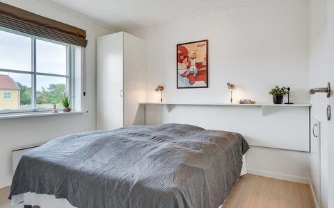 Sipi - 100M from the Sea: Bed, Furniture, Bedroom, Interior Design, Wood, Flooring, Floor, Ceiling, Bedding, Bed Sheet