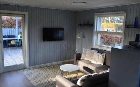 Kjartan - 1.2Km from the Sea: Wood, Flooring, Interior Design, Floor, Home, Ceiling, Room, Living Room, Wood Stain, Couch
