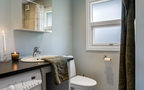 Kjartan - 1.2Km from the Sea: Interior Design, Wall, Plumbing Fixture, Flooring, Floor, Bathroom, Ceiling, Lighting, Plumbing, Sink