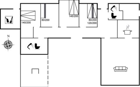 Danijela - 1.2Km from the Sea: Furniture, Interior Design, Couch, Flooring, Floor, Living Room, Room, Table, Chair, Apartment