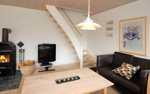Rigitte - 1.5Km from the Sea: Furniture, Interior Design, Flooring, Floor, Wood, Ceiling, Room, Living Room, Wood Flooring, Lighting