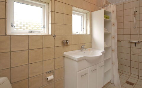 Rigitte - 1.5Km from the Sea: Bathroom Sink, Bathroom, Plumbing Fixture, Flooring, Wall, Sink, Floor, Interior Design, Tap, Plumbing