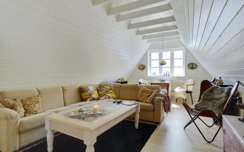Tamer - 500M to the Fjord: Interior Design, Flooring, Wood, Ceiling, Floor, Furniture, Wood Flooring, Lighting, Attic, Living Room