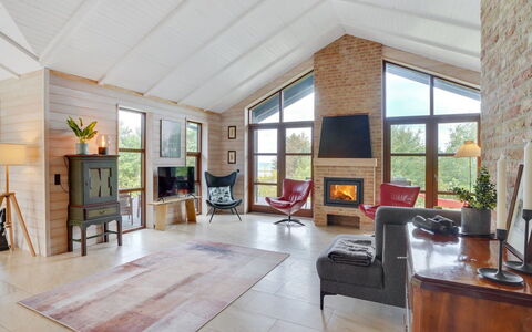 Andri - 600M to the Fjord: Wood, Roof, Architecture, Home, House, Cottage, Siding, Hardwood, Slope, Estate