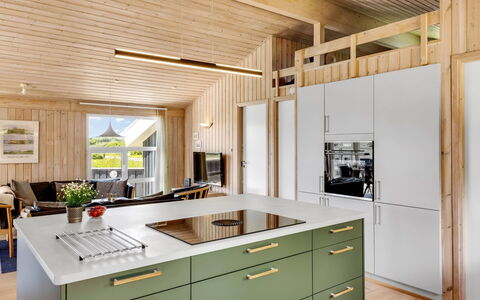 Ellen - 289M from the Sea: Wood, Flooring, Interior Design, Floor, Kitchen, Ceiling, Wood Flooring, Furniture, Countertop, Wood Stain