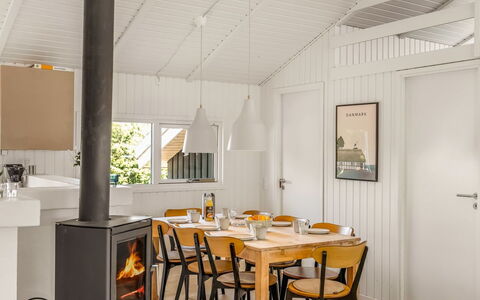 Franka - 950M from the Sea: Flooring, Furniture, Floor, Interior Design, Ceiling, Wood Flooring, Hearth, Wood-Burning Stove, Room, Living Room