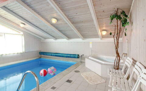 Skrallan - 400M from the Sea: Furniture, Flooring, Floor, Interior Design, Resort, Ceiling, Swimming Pool, Hotel, Chair, Wood Stain