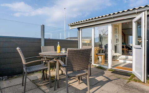 Holger - 50M from the Sea: House, Home, Door, Roof, Cottage, Estate, Garden, Shade, Siding, Yard