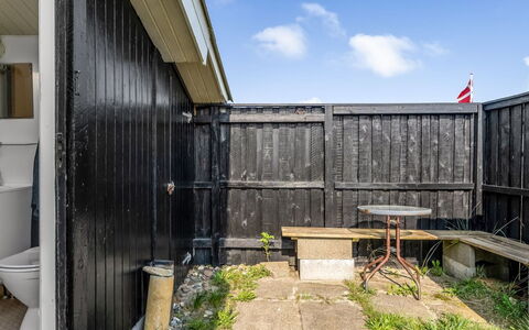 Holger - 50M from the Sea: House, Home, Door, Roof, Cottage, Estate, Garden, Shade, Siding, Yard