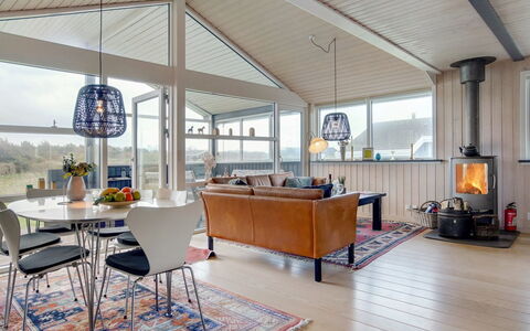Ailika - 300M from the Sea: Interior Design, Furniture, Ceiling, Wood, Flooring, Floor, Living Room, Couch, Chair, Light Fixture