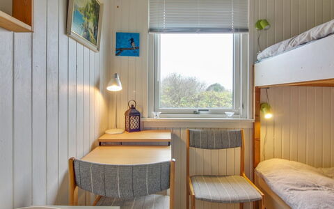 Edvin - 400M from the Sea: Wall, Interior Design, Wood, Flooring, Floor, Ceiling, Bedroom, Bed, Furniture, Room