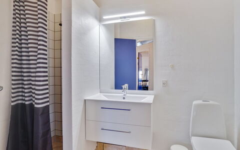 Riika - 425M from the Sea: Flooring, Floor, Wall, Plumbing Fixture, Bathroom, Interior Design, Bathroom Sink, Ceiling, Toilet, Bathroom Cabinet