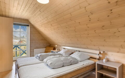 Othelia - 1.8Km from the Sea: Flooring, Wood, Interior Design, Floor, Bedroom, Ceiling, Furniture, Bed, Room, Wood Flooring