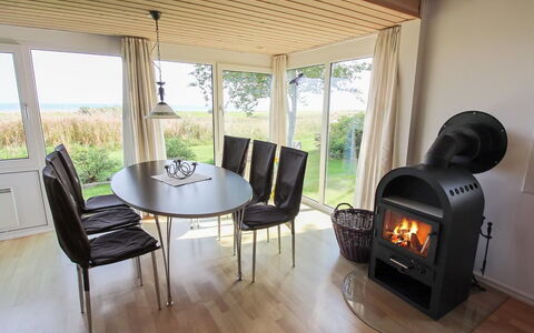Isalie - 200M from the Sea: Wood, Furniture, Flooring, Floor, Ceiling, Chair, Hardwood, Wood Stain, Wood Flooring, Living Room