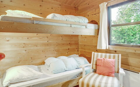 Gorjan - 300M from the Sea: Furniture, Bed, Bedroom, Bunk Bed, Interior Design, Wood, Flooring, Floor, Ceiling, Bed Sheet