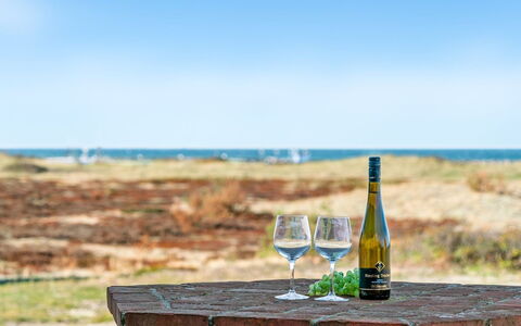 Solvej - 120M from the Sea: Drinkware, Tableware, Outdoor Furniture, Furniture, Sea, Outdoor Table, Coast, Ocean, Shore