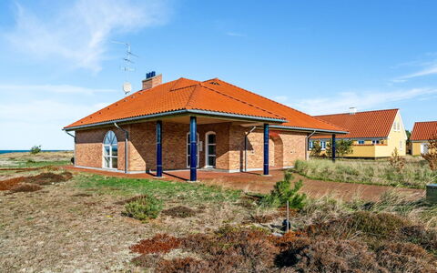 Solvej - 120M from the Sea: Roof, House, Home, Cottage, Siding, Estate, Driveway, Garden Buildings, Yard, Shed