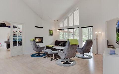 Beka - 500M from the Sea: Furniture, Interior Design, Couch, Flooring, Living Room, Wood, Ceiling, Home, Floor, Apartment