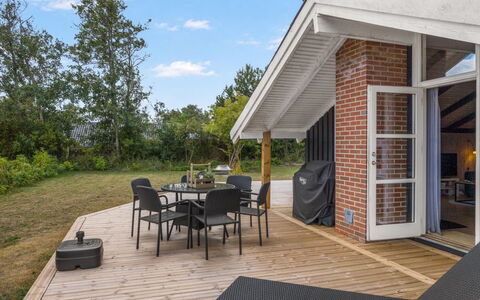 Eliana - 350M from the Sea: Wood, Furniture, Outdoor Furniture, Cottage, Home, Porch, Chair, Roof, Door, Shade