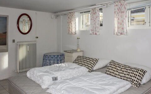 Harro - 150M from the Sea: Furniture, Bed, Bedroom, Interior Design, Floor, Textile, Bedding, Linens, Bed Sheet, Flooring
