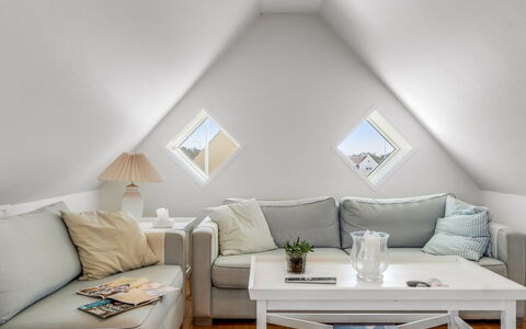 Hialmar - 400M from the Sea: Furniture, Interior Design, Couch, Ceiling, Flooring, Living Room, Floor, Room, Lighting, Home