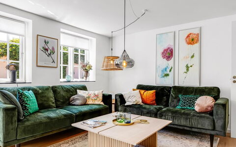 Viivi - 900M from the Sea: Interior Design, Couch, Furniture, Living Room, Throw Pillow, Home, Cushion, Pillow, Room