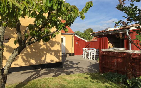 Reko - 500M from the Sea: Home, Cottage, Garden, Backyard, Yard, Shade, Lawn, Wood Stain, Landscaping, Outdoor Furniture
