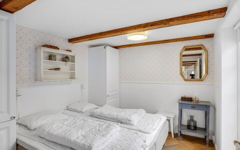 Juhana - 150M from the Sea: Interior Design, Bedroom, Wall, Bed, Wood, Ceiling, Furniture, Floor, Bedding, Flooring